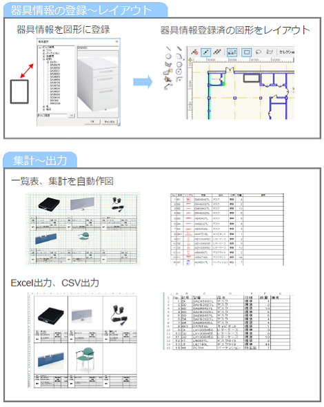 器具集計・積算システム